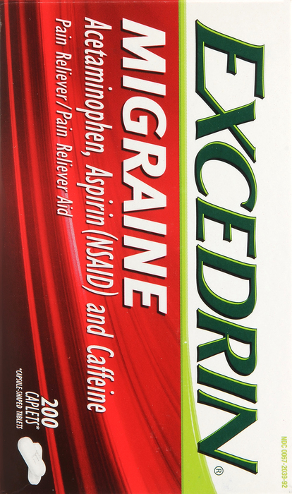 EXCEDRIN MIGRAINE CAPLET 200CT