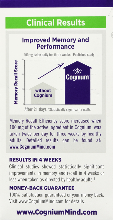 Cognium Memory Tablets 60ct