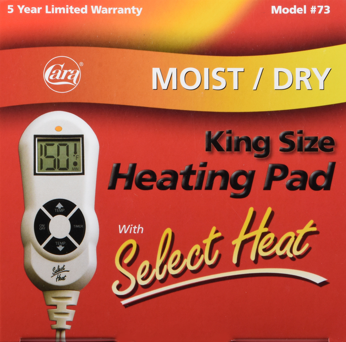 HEAT PAD MOIST/DRY LCD SWTCH#73 KNG CARA