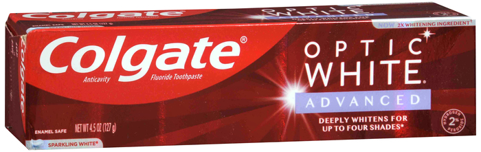 Colgate Optic White Advanced Teeth Whitening Toothpaste 4.5oz