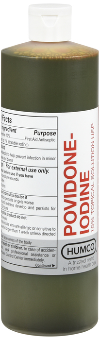 POVIDONE IODINE 10% TOPICL SOL USP 16OZ