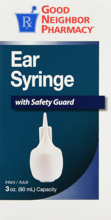 Good Neighbor Pharmacy Ear Syringe with Safety Guard 3oz