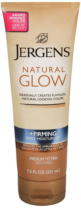 Jergens Natural Glow Firming Daily Moisturizer Medium/Tan 7.5oz