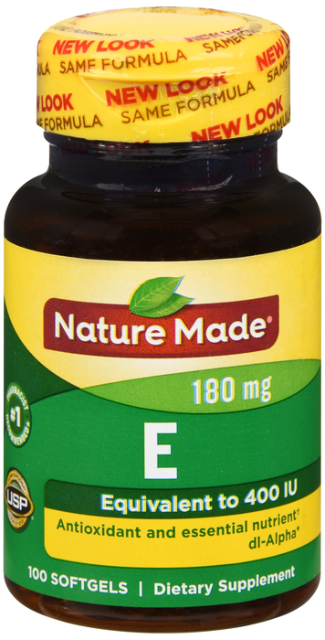 Nature Made VIT E 400IU DL-ALPHA SGC 100ct