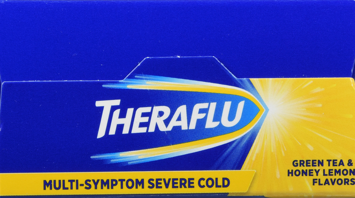 Theraflu Multi-Symptom Severe Cold Lipton Packets 6ct