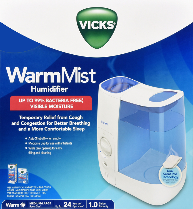 Vicks WarmMist Humidifier VWM845 1gal