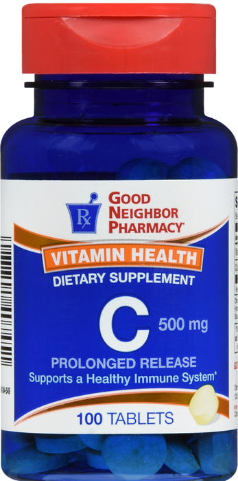 Good Neighbor Pharmacy Vitamin C 500mg Prolonged Released Tablets 100ct