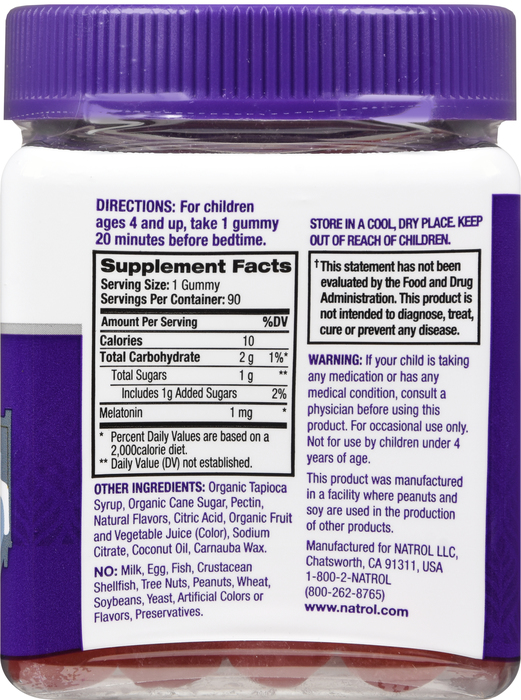 Natrol Kids Melatonin Berry Gummies 90ct