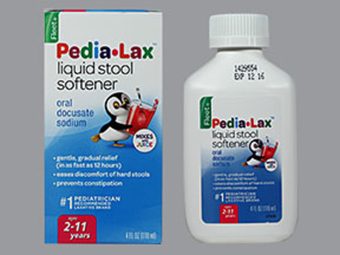 FLEET PEDIA-LAX STOOL SOFTENER 4OZ