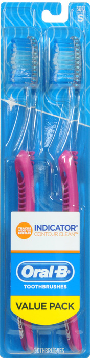 ORAL B INDICATOR SOFT T/B 2 CT