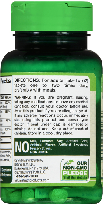 VIT B-COMPLEX +B-12 TAB 90CT NAT TRUTH