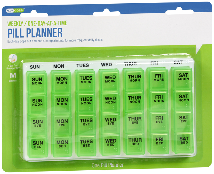 PILL PLANNER 1 DY AT A TIME