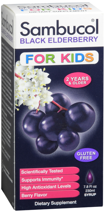 SAMBUCOL KIDS BLACK ELDERBERRY SYR 7.8OZ