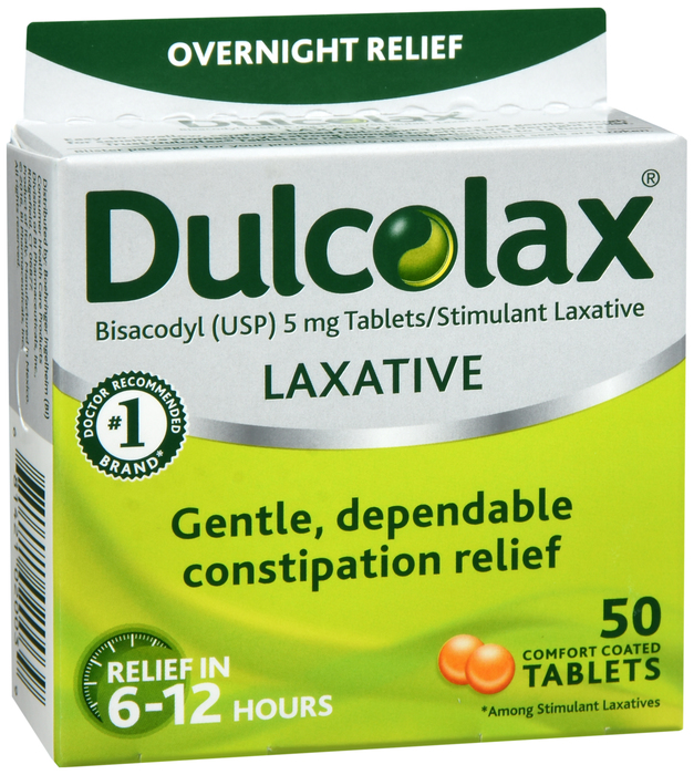 DULCOLAX 5MG TABLET 50CT