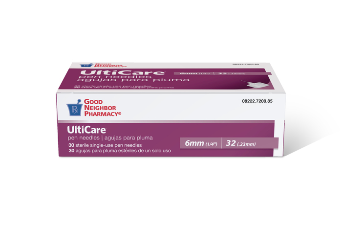 Good Neighbor Pharmacy UltiCare Pen Needles 6mm 32G 30ct