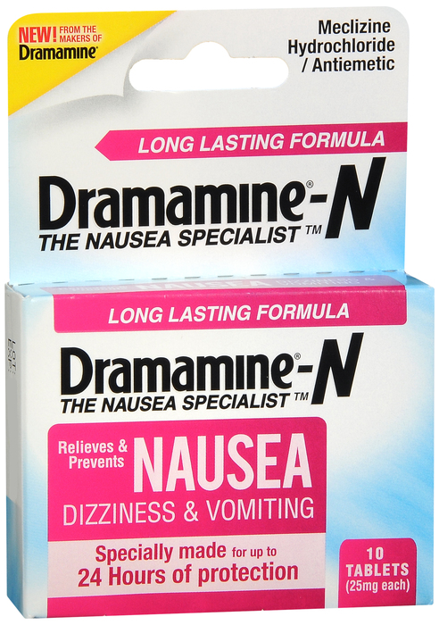 DRAMAMINE-N LONG LASTING TAB 10CT