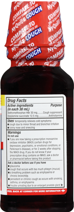 Good Neighbor Pharmacy Night Time Cough Cherry Flavor Liquid 8oz