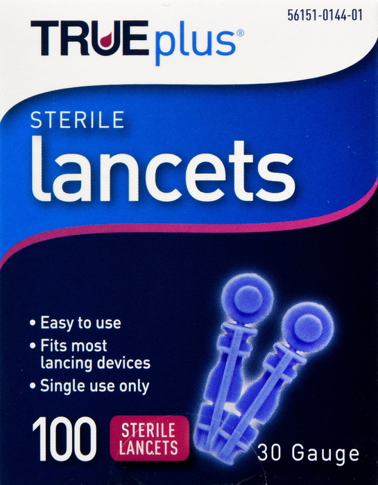 TRUEplus Lancets 30g 100ct