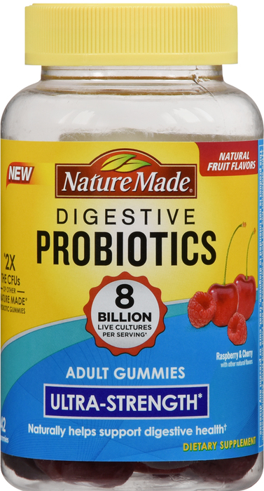 Nature Made Digestive Probiotics Ultra Strength Gummies 42ct