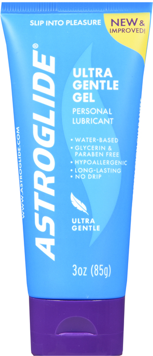 Astroglide Ultra Gentle Personal Water Based Lubricant Gel 3oz