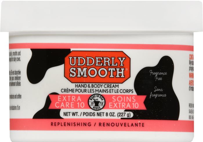 UDDERLY SMOOTH HAND AND FOOT CREAM 8 OZ