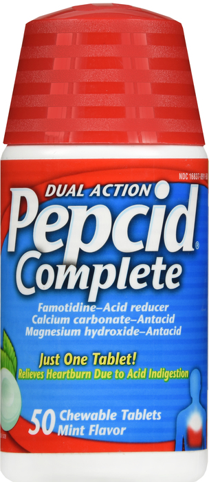 PEPCID COMPLETE TABLET MINT 50CT