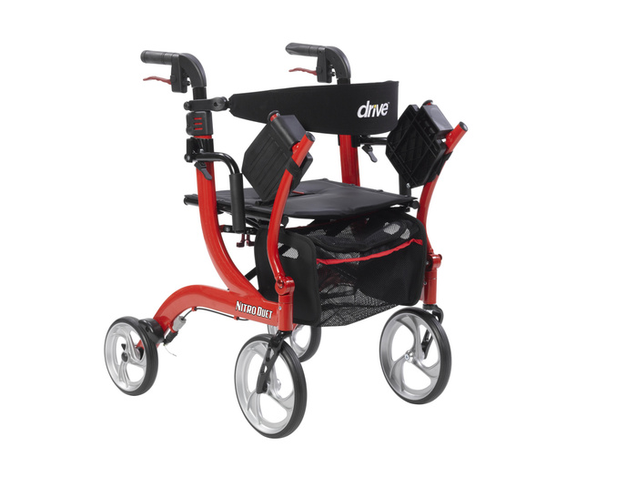 NITRO DUET ROLLATOR & TRANSPORT CHAIR DS