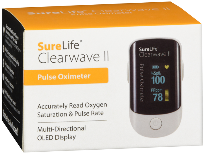 SURELIFE CLEARWAVE II PULSE OXIMETER