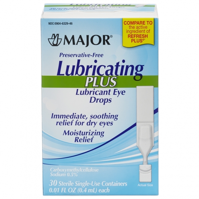 LUBRICATING EYE DROPS LIQ 30X0.4 ML