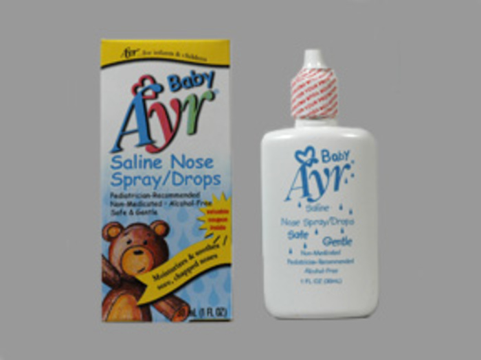 Ayr Baby Saline Nose Spray/Drops 1oz