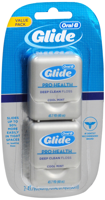 GLIDE FLOSS DEEP CLEAN MINT 80M