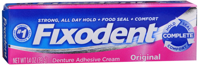 Fixodent Original Denture Adhesive Cream 1.4oz