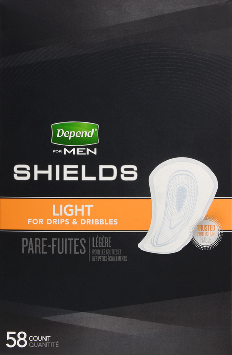 Depend Shields Men 3x58ct