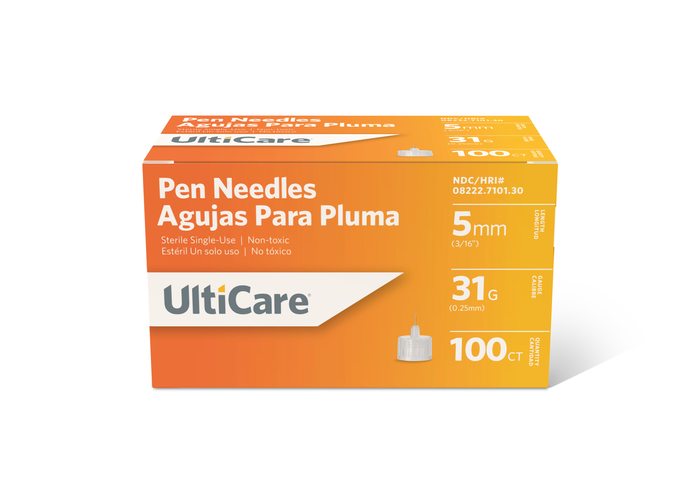 UltiCare Pen Needle 5mm 31g 100ct