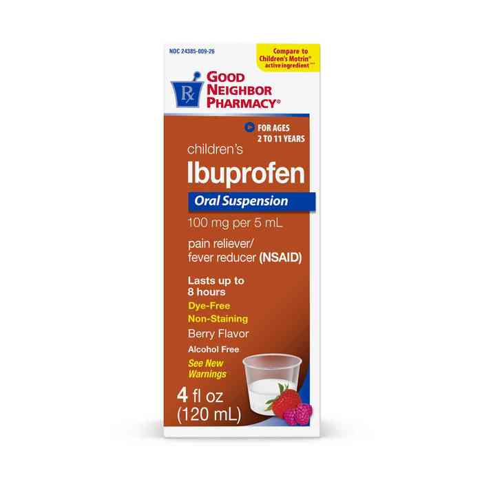 Good Neighbor Pharmacy Children's Ibuprofen 100mg Liquid Berry 4oz