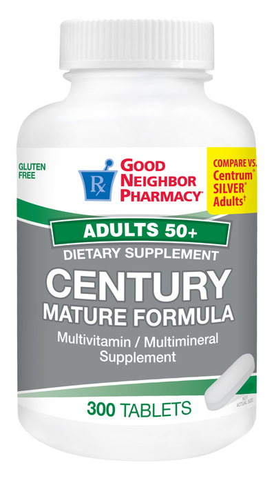 Good Neighbor Pharmacy Century Mature Multivitamin Tablets 300ct