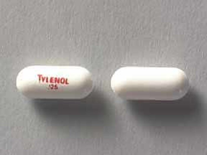 TYLENOL HOSPITAL 325MG CPL 10X100 UD