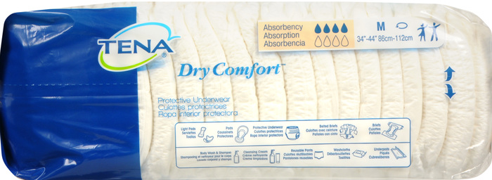 TENA UNDERWEAR DRY COMFORT MEDIUM 4X20CT