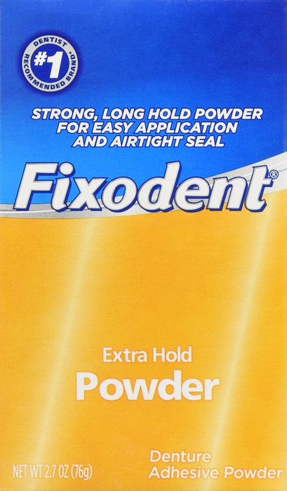 Fixodent Denture Adhesive Powder 2.7oz