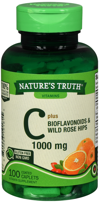 VITAMIN C 1000MG CPL 100CT NAT TRUTH