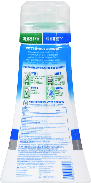 SMARTMOUTH CLINICAL DDS RINSE MINT 16OZ