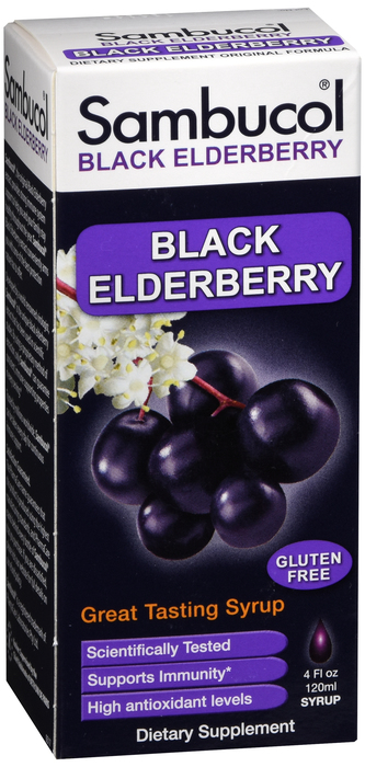 Sambucol Original Black Elderberry Syrup 4oz