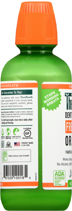 TheraBreath Fresh Breath Mild Flavor Oral Rinse 16oz