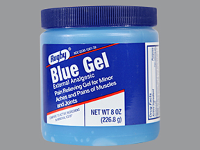 BLUE GEL MUSCLE RELIEF 8OZ