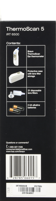 Braun Thermoscan Ear Thermometer 1ct