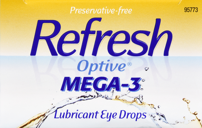 Refresh Optive Mega-3 Preservative Free Eye Drops 30x0.4ml