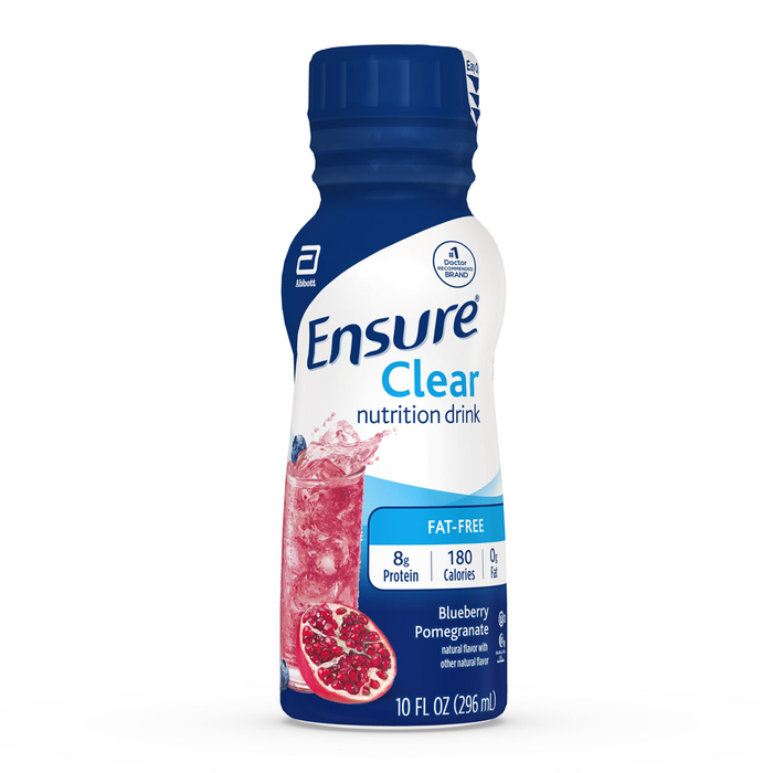 ENSURE CLEAR BLBRY POM LIQ RETL 3X4X10OZ