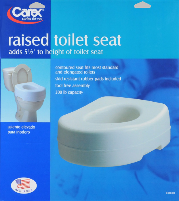 Toilet Seat Riser Fits Most