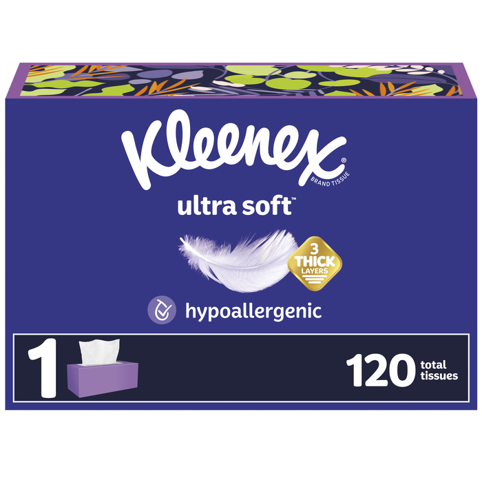 Kleenex Ultra White Facial Tissue 24x120ct