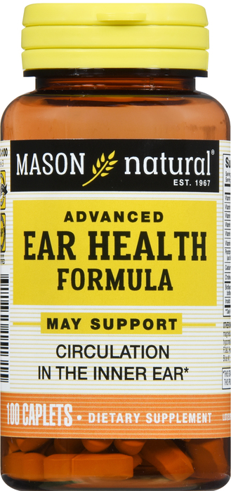 EAR HEALTH FORMULA CAPLETS 100CT MASON